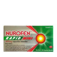 Nurofen Rapid Mini 400mg 20 Cápsulas