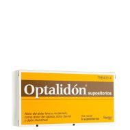 Optalidón 500/75 mg 6 Supositorios        