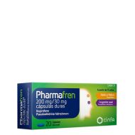 Pharmafren 200 mg/30 mg 20 Cápsulas Duras