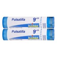 Pulsatilla 9 CH Glóbulos DT 4g x 2 Boiron Doble Tubo