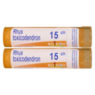 Rhus Toxicodendron 15 CH Glóbulos DT 4g x 2 Boiron Doble Tubo