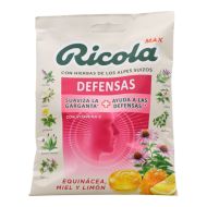 Ricola Max Defensas Caramelos Equinácea, Miel y Limón 68g