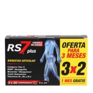 RS7 Plus 30 Comprimidos x 3 Pack Bienestar Articular