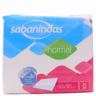 Sabanindas Normal 60 x 90cm 25 Empapadores