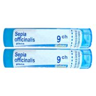 Sepia Officinalis 9 CH Glóbulos DT 4g x 2 Boiron Doble Tubo