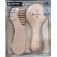 Suavinex Cepillo y Peine Bebé Rosa +0m