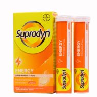 Supradyn Energy 30 Comprimidos Efervescentes Sabor Naranja