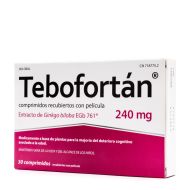 Tebofortán 240 mg 30 Comprimidos Recubiertos Ginkgo biloba