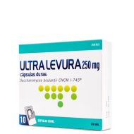 Ultra Levura 250mg 10 Cápsulas Duras
