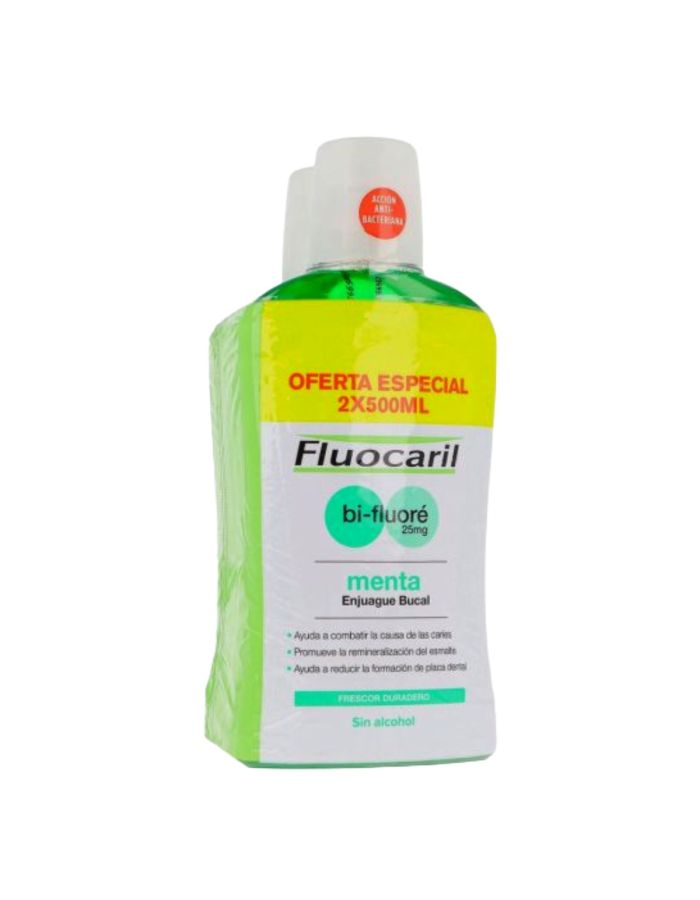 Fluocaril Enjuague Bucal 500ml x 2 Duplo
