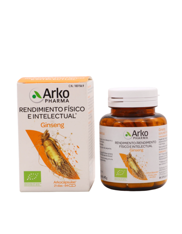 Arkopharma Ginseng 84 Cápsulas