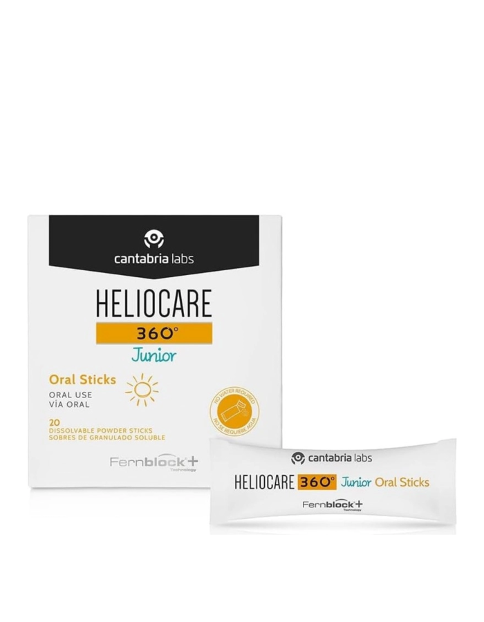 Heliocare 360º Junior Oral Sticks 20 Sobres