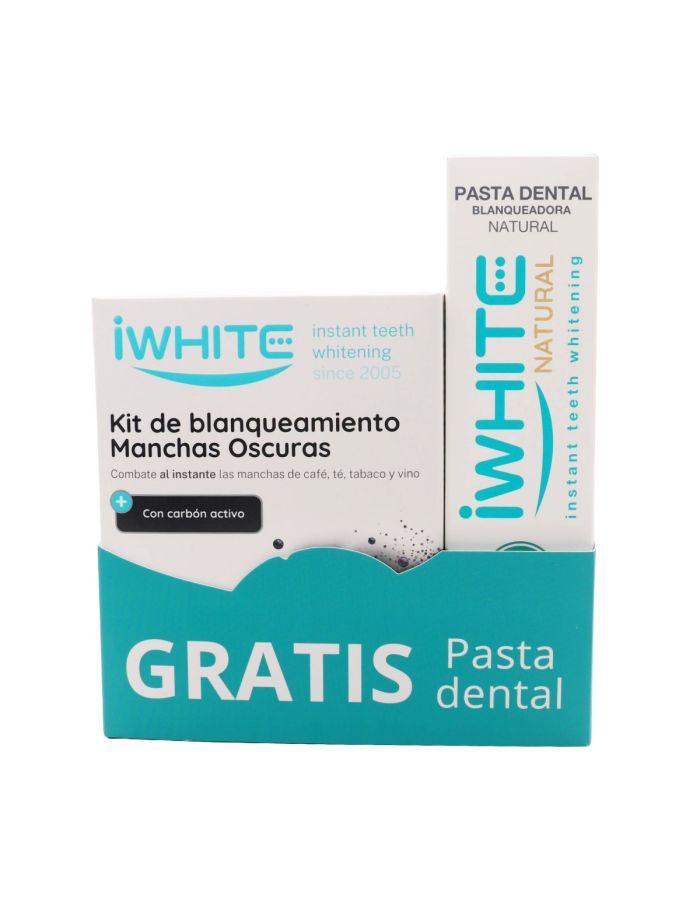 iWhite Kit Blanqueamiento Machas Oscuras 10 Moldes + Pasta 75ml