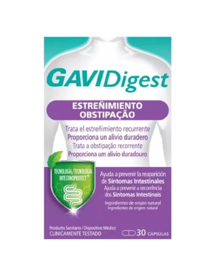 GAVIDigest Estreñimiento 30 Cápsulas