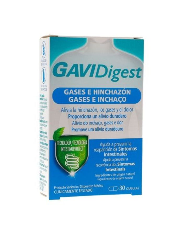 GAVIDigest Gases e Hinchazón 30 Cápsulas