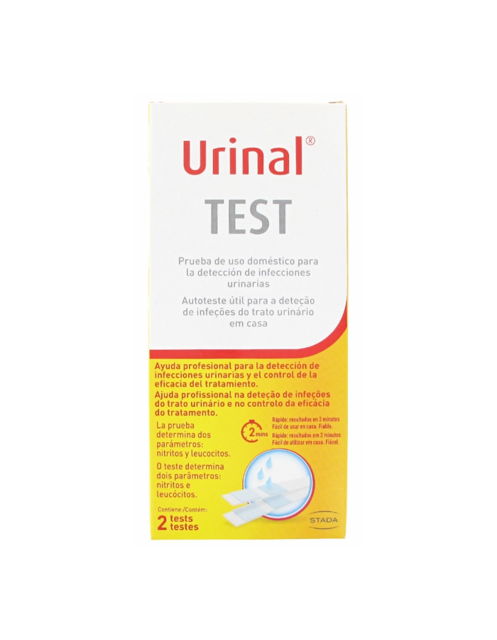 Urinal Test Infección Urinaria 2 Test