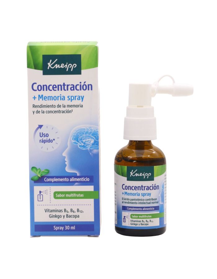 Kneipp Concentración + Memoria Spray 30ml
