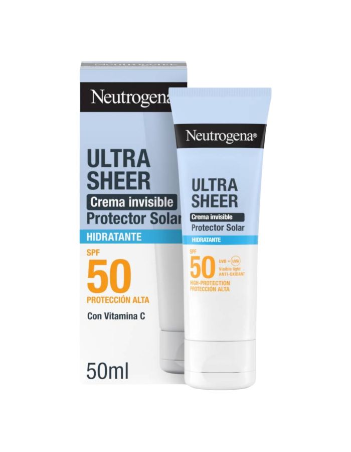 Neutrogena Ultra Sheer Crema Invisible Hidratante SPF50 50ml
