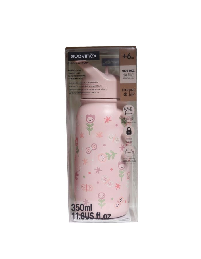 Suavinex Botella Termo Acero Inoxidable +6m 350ml