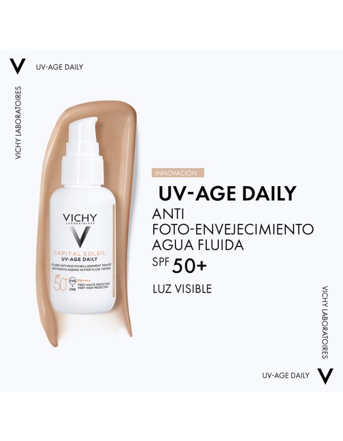 Vichy Capital Soleil UV Age Daily con Color SPF50+ 40ml
