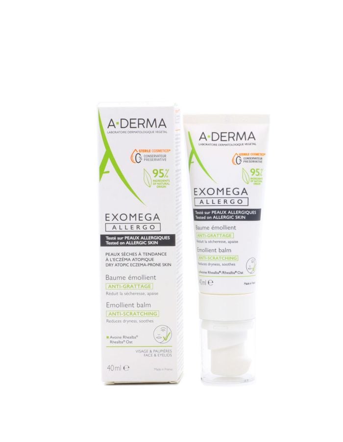 ADerma Exomega Allergo Bálsamo Emoliente 40ml