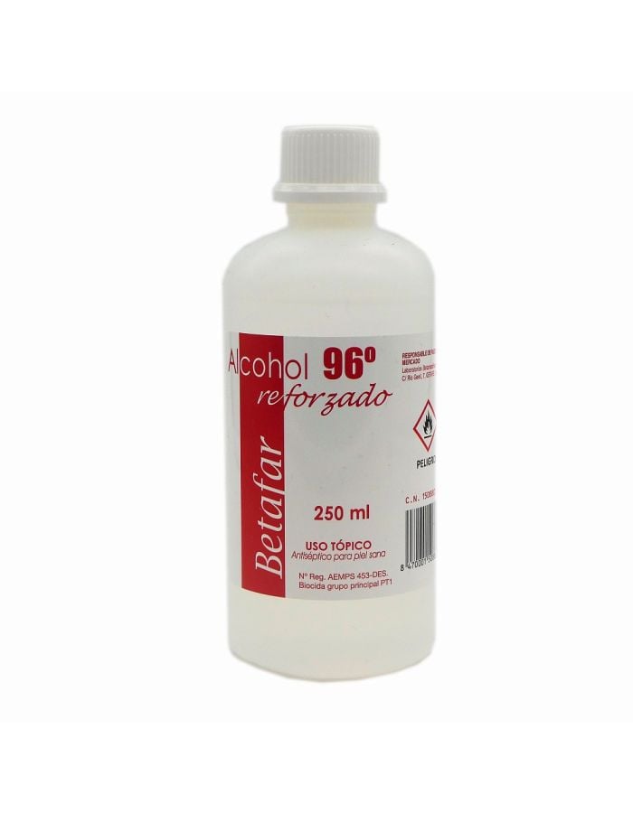 Alcohol 96º Reforzado Betafar 250ml