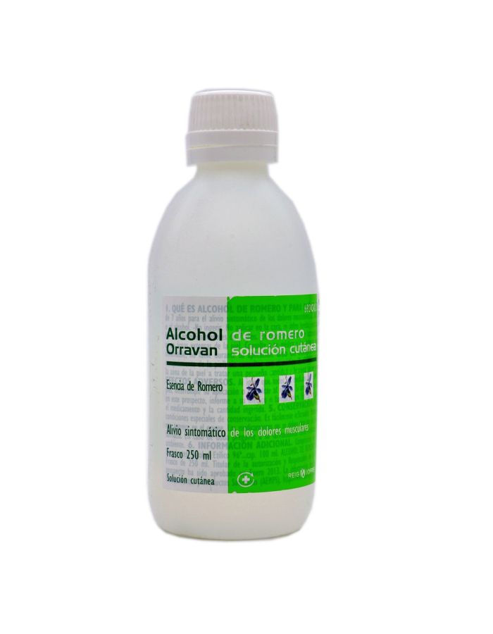 Alcohol de Romero Orravan Solución Cutánea 250ml