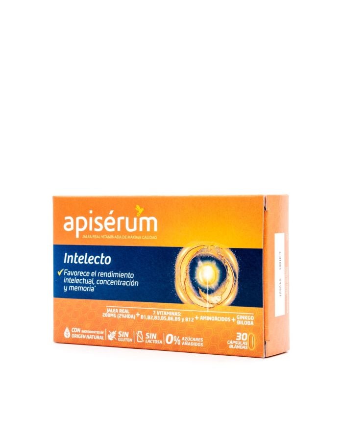 Apiserum Intelecto 30 Cápsulas