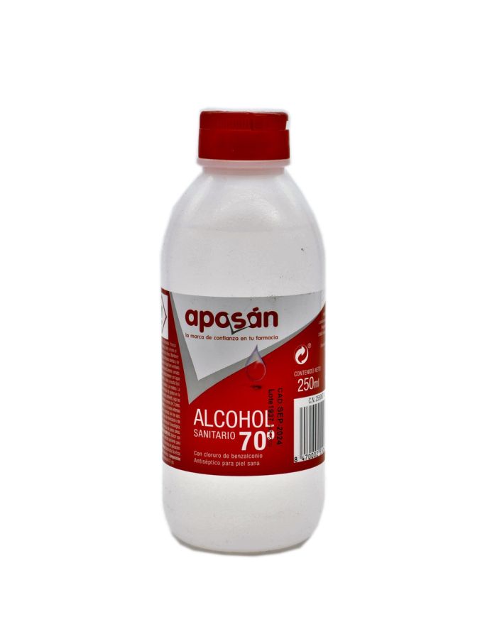 Alcohol 70º Aposan 250ml