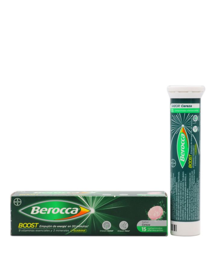 Berocca Boost con Guaraná 15 Comprimidos Efervescentes
