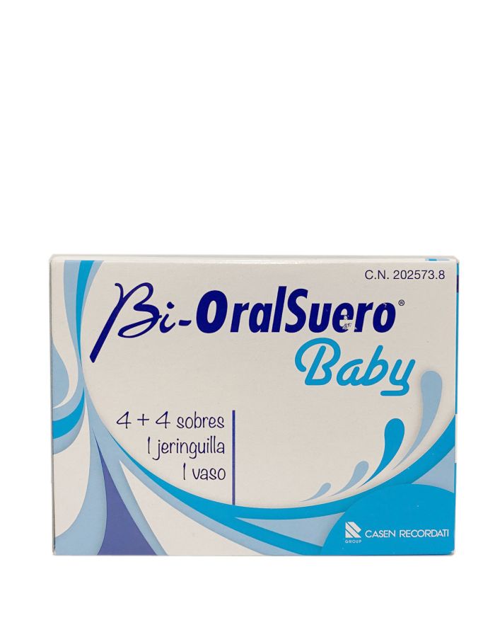 BiOralSuero Baby 4 + 4 Sobres 