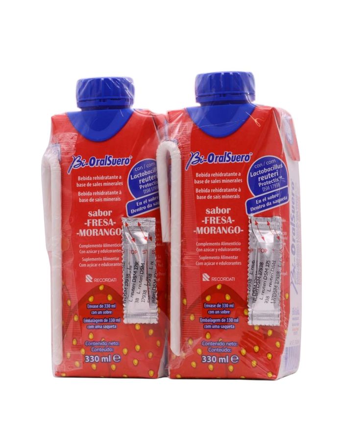 BiOralSuero Sabor Fresa 2 x 330ml