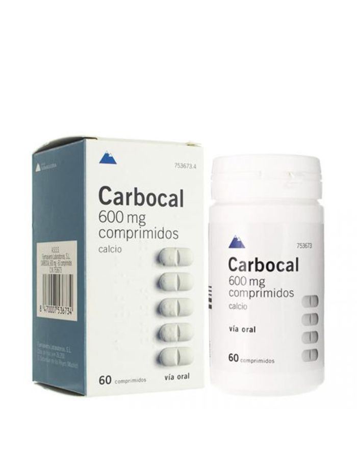 Carbocal 600mg 60 Comprimidos