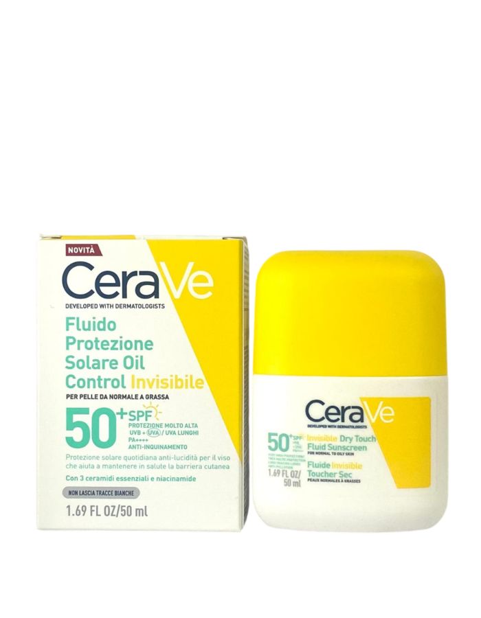 CeraVe Fluido Protector Invisible Oil Control SPF50+ 50ml