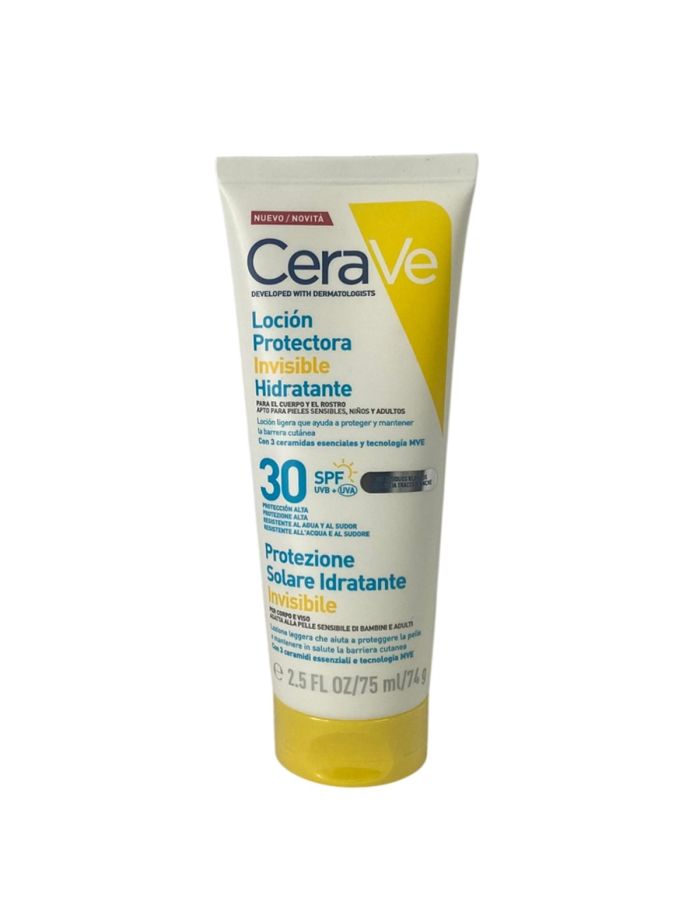 CeraVe Loción Protectora Invisible Hidratante SPF30 75ml