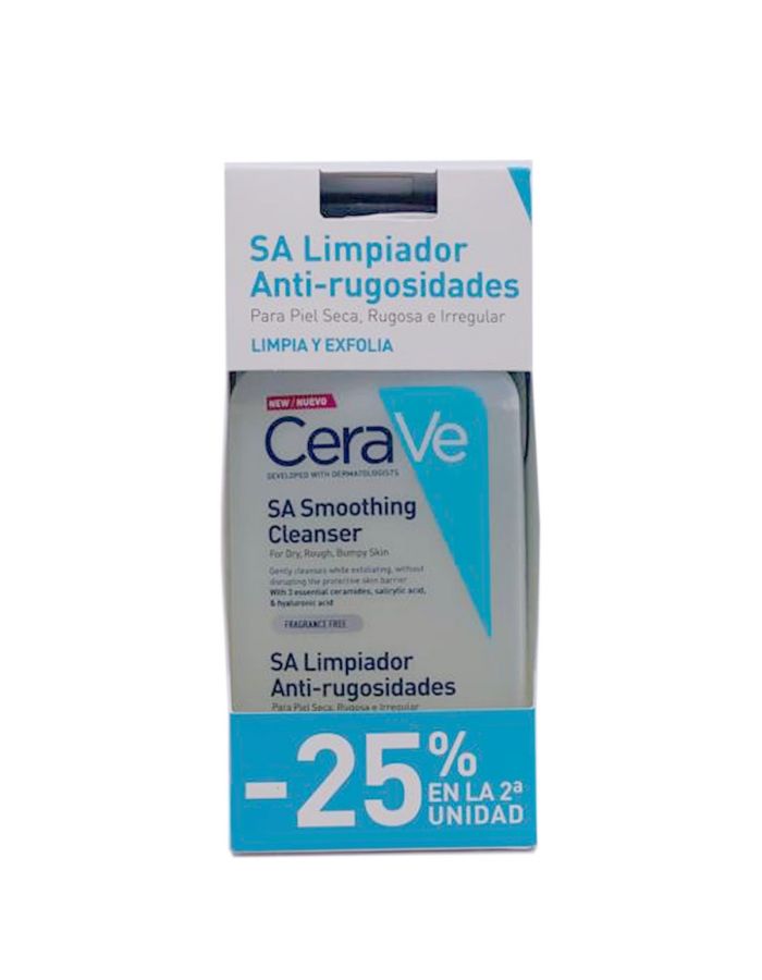 CeraVe SA Limpiador Anti Rugosidades Duplo