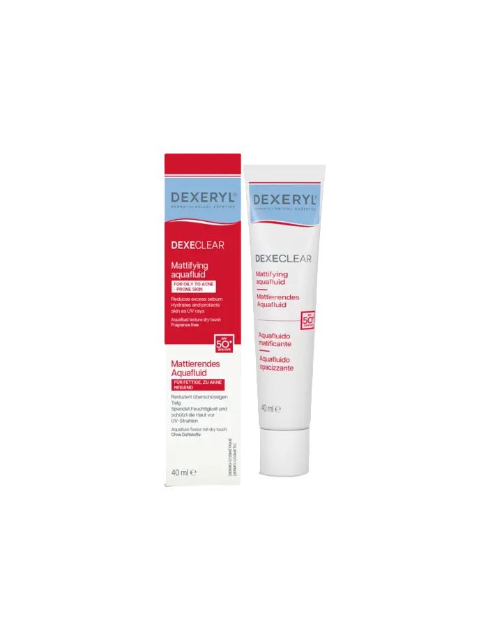 Dexeryl Dexeclear Aquafluido Matificante SPF50+ 40ml
