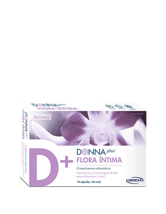 Donna Plus Flora Íntima 14 Cápsulas Vía Oral