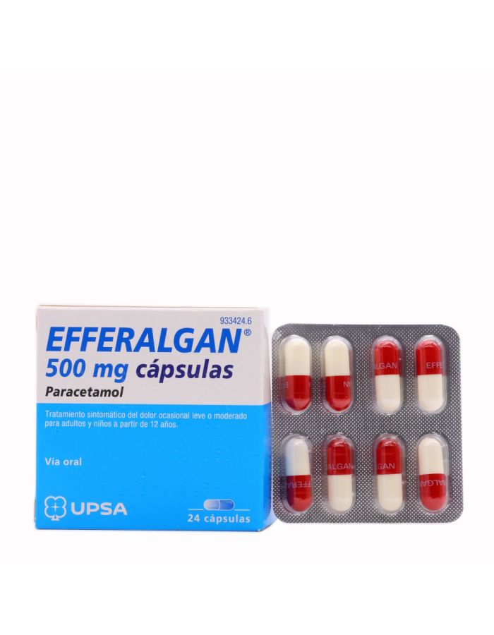 Efferalgan 500mg 24 Cápsulas