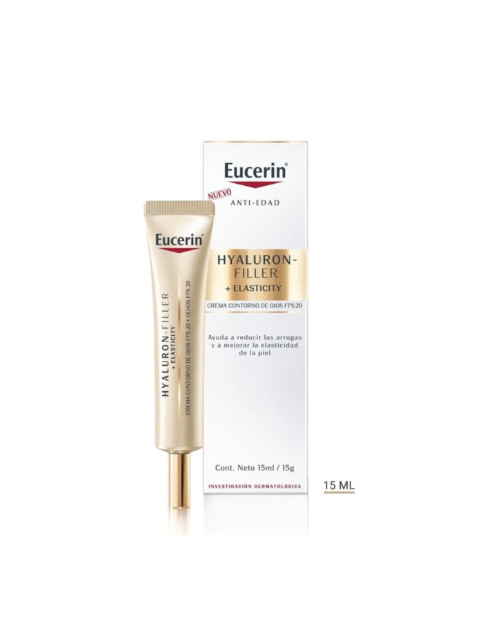 Eucerin Hyaluron Filler Elasticity Contorno de Ojos FPS20 15ml