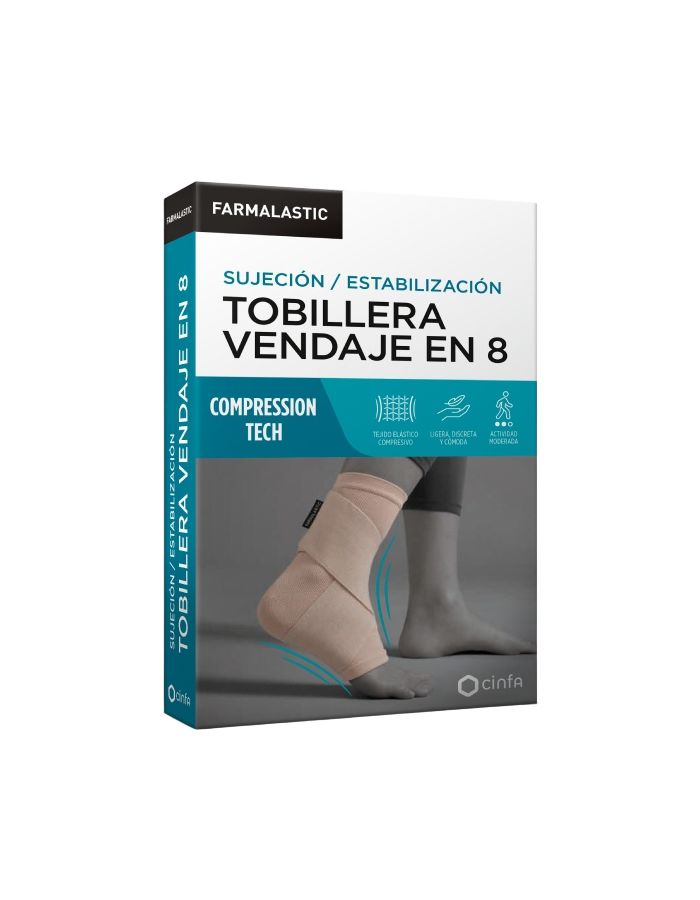 Farmalastic Tobillera Vendaje en 8 Talla EG
