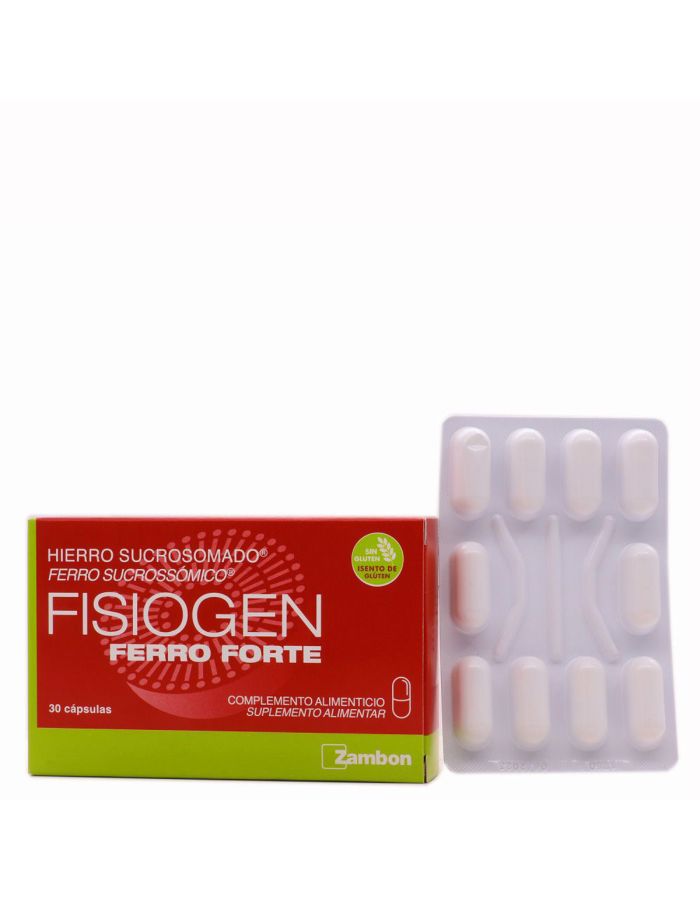 Fisiogen Ferro Forte 30 Cápsulas-1