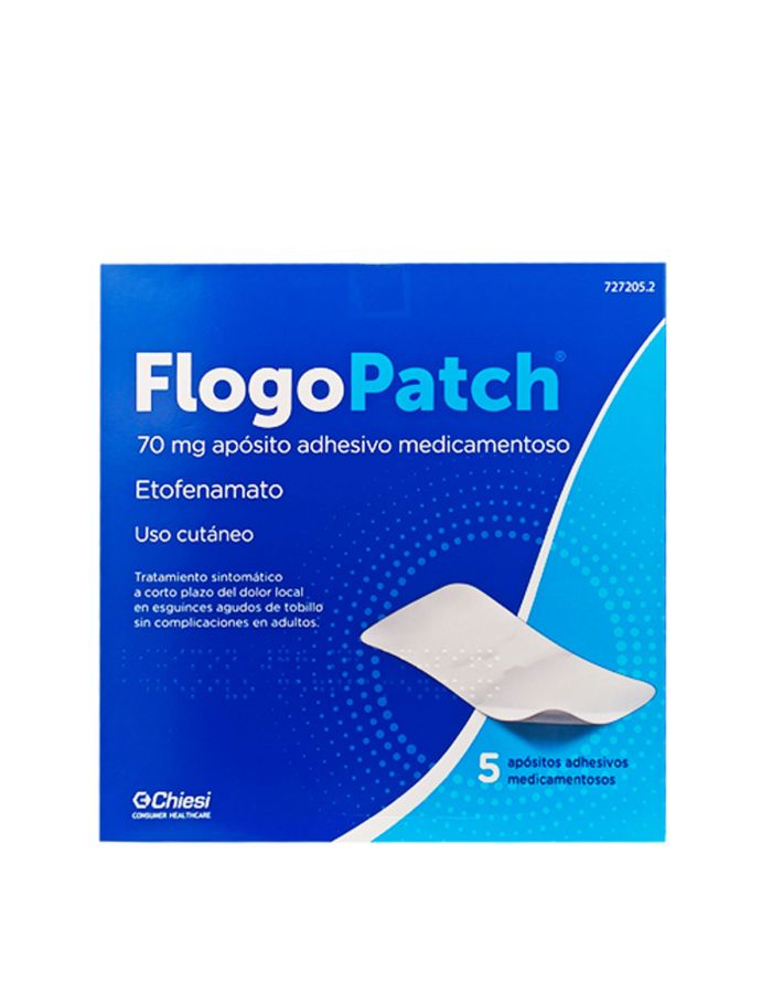 FlogoPatch Parche Adhesivo Medicamentoso 5 Apósitos
