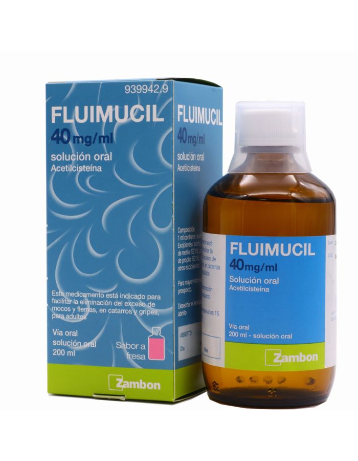Fluimucil 40 mg/ml Solución Oral 200ml-1