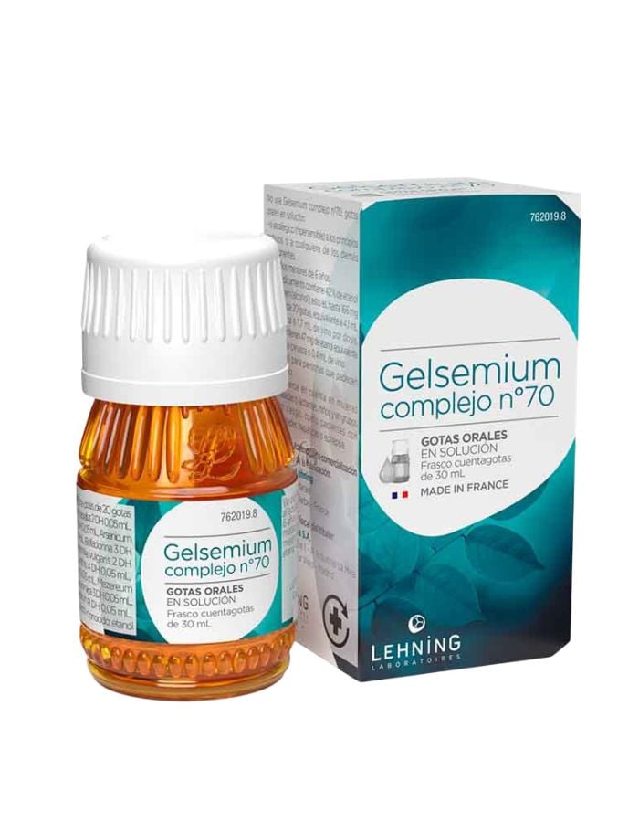 Gelsemium Complejo 70 Gotas 30ml Lehning