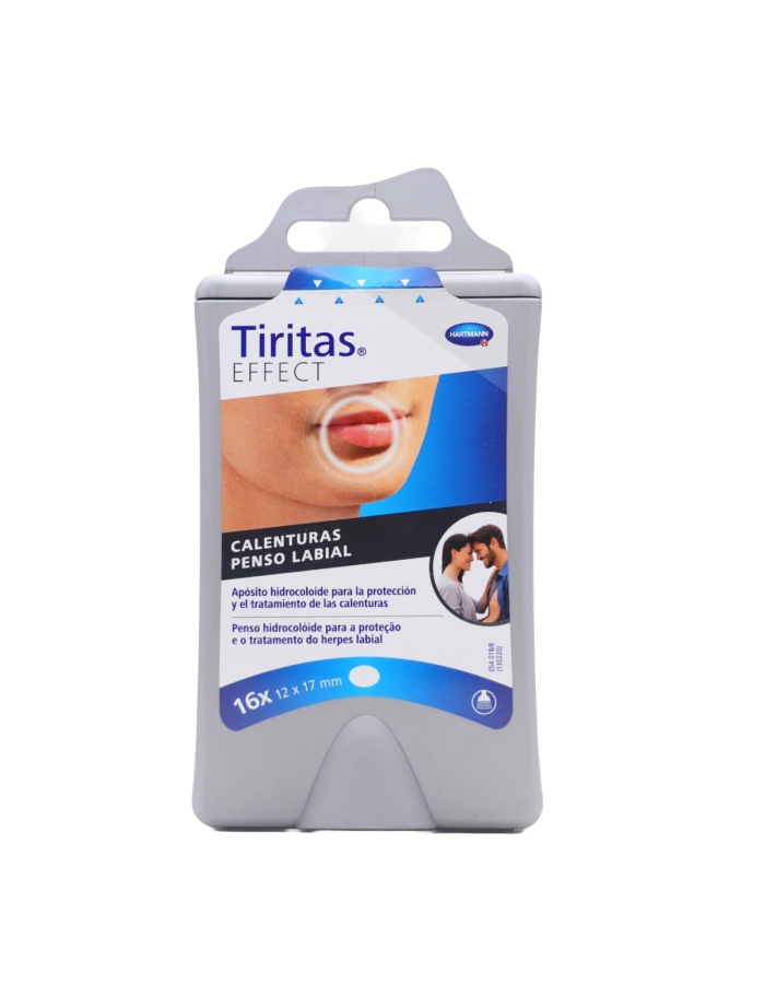 Hartmann Effect Tiritas Calentura Labios 16 Unidades