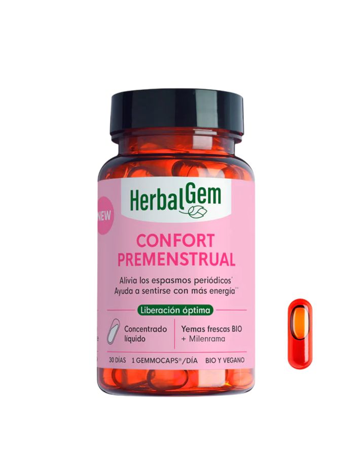HerbalGem Confort Premenstrual 30 Cápsulas