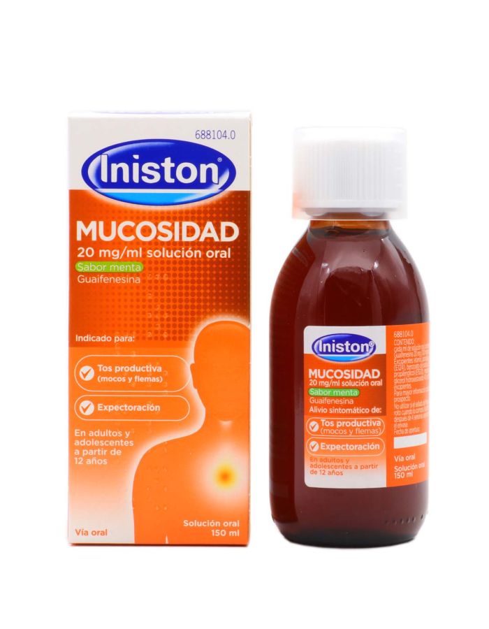 Inistón Mucosidad Solución Oral Sabor Menta 150ml