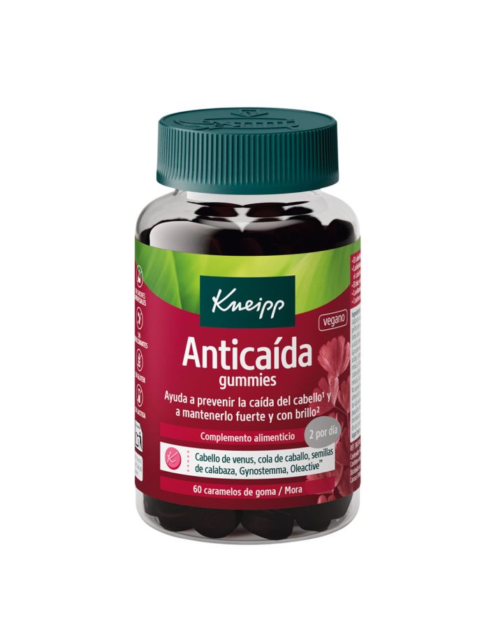 Kneipp Anticaída 60 Gominolas Mora