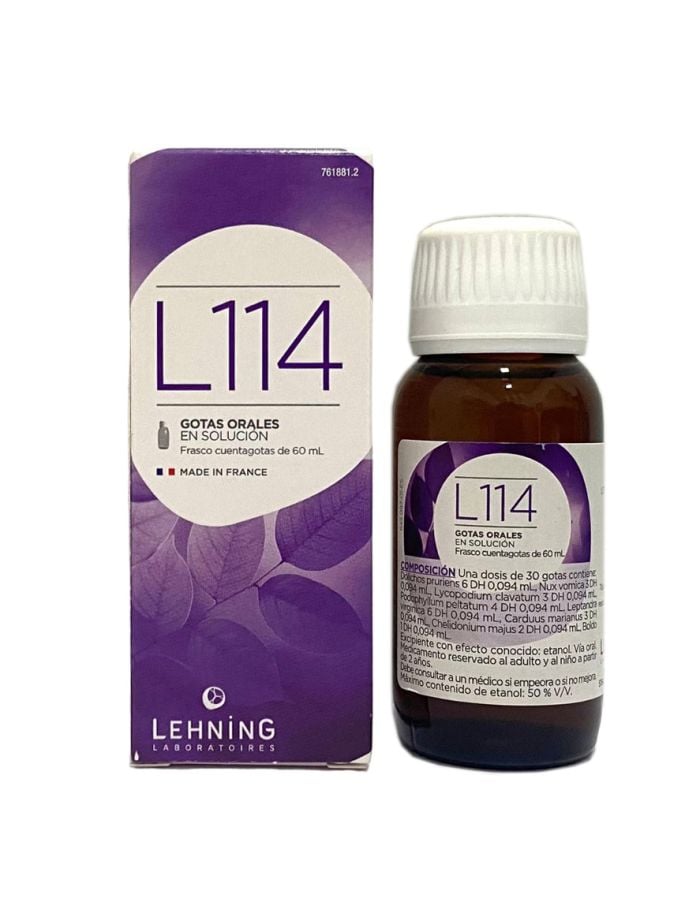 L114 Gotas Orales 60ml Lehning